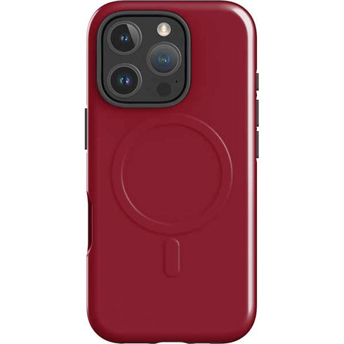 Burgundy iPhone 16 Pro Magsafe Impact Case